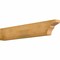 Ekena Millwork Monterey Rough Sawn Rafter Tail, Western Red Cedar, 4"W x 8"H x 48"L RFT04X08X48MON00RWR - alternate 1